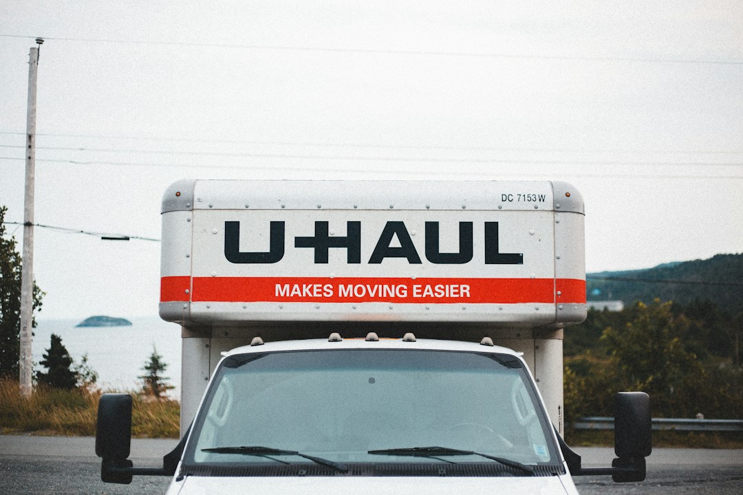 U-Haul rental moving truck